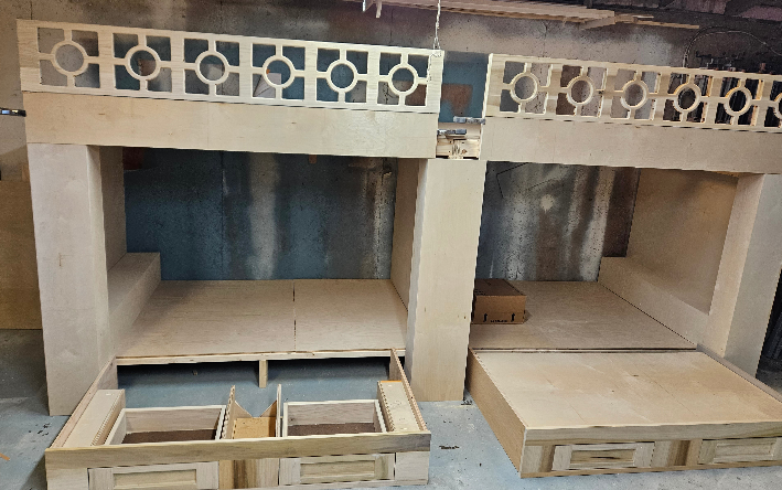 Magnolia DIY Quad Bunks