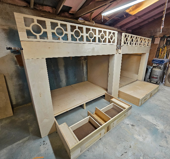 Magnolia DIY Quad Bunks