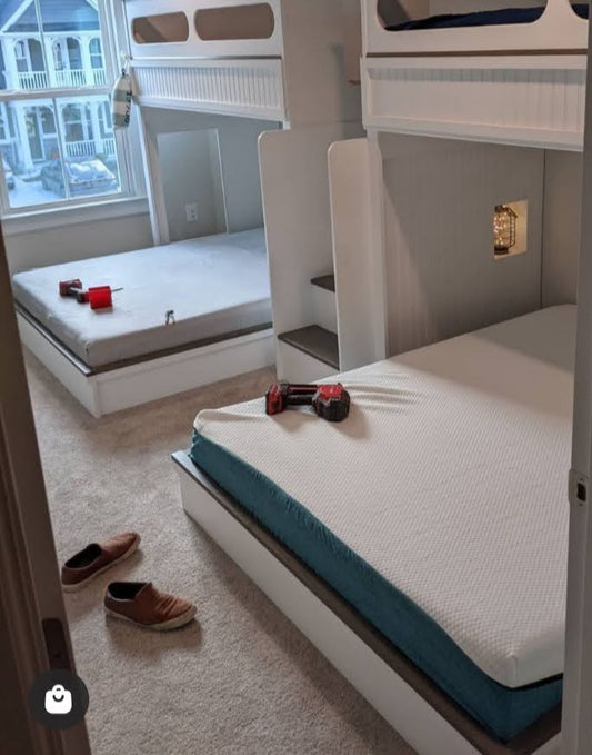 DIY Nautical Quad Bunk Bed Kit